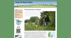 Desktop Screenshot of kyst-kyststien.dk